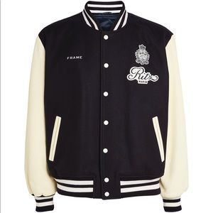 Frame X Ritz Paris Varsity Jacket